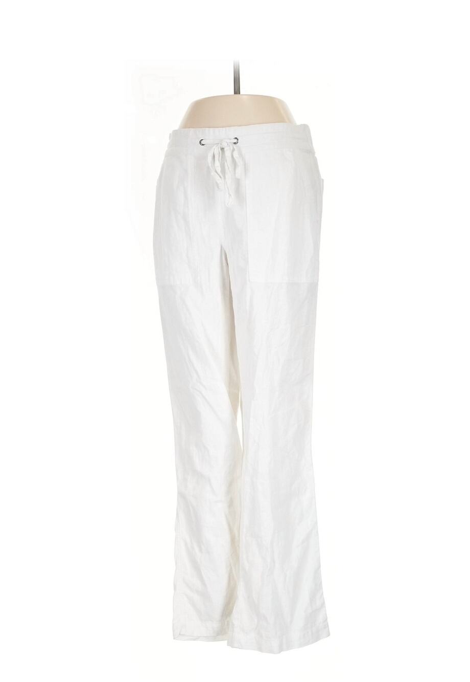 Nicole Miller Linen pants white 
Size small